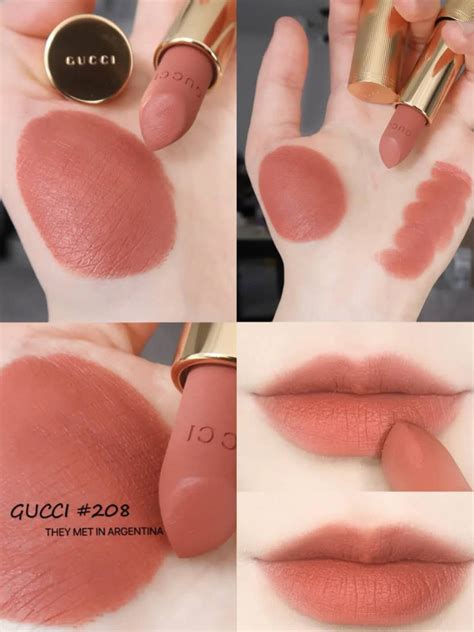 gucci matte lipstick they met in argentina
